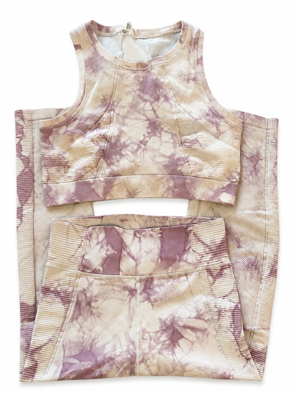 Aerie Offline Tie Dye Sports Bra & Leggings Set